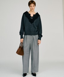 PRANK PROJECT（プランクプロジェクト）の「【2026Autumn Pre-Order】Vネックレースニット   V-Neck Lace Knit（ニット/セーター）」