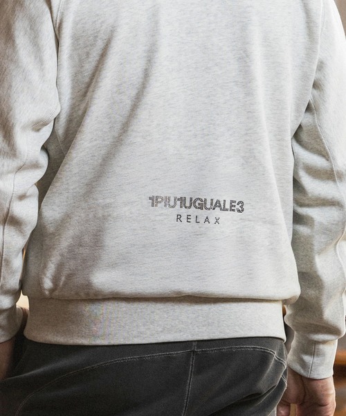 1PIU1UGUALE3 RELAX (ウノピゥウノウグァーレトレ リラックス)の「1PIU1UGUALE3 RELAX(ウノピゥウノウグァーレトレ リラックス)【ミッキーマウス】ラインストーンシルエット スウェットパーカー(パーカー・メンズ・オートミール/ブラック・S/XL/XXL/L/M)」の14枚目の写真