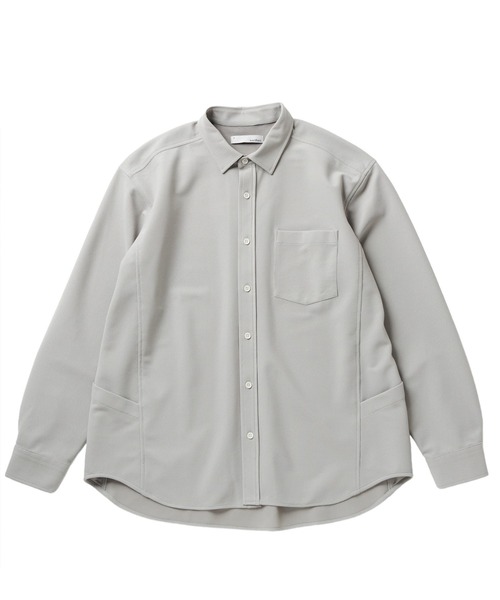 narifuri(ナリフリ)の「ベーシック鹿の子シャツ(シャツ/ブラウス・メンズ・ネイビー/グレイッシュベージュ・SMALL/X-LARGE/MEDIUM/LARGE)」の7枚目の写真