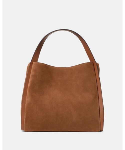 kate spade new york（ケイトスペード ニューヨーク）の「ノット スエード コンバーチブル キャリーオール（ショルダーバッグ・レディース・ブラウン・ONESIZE）」の2枚目の写真