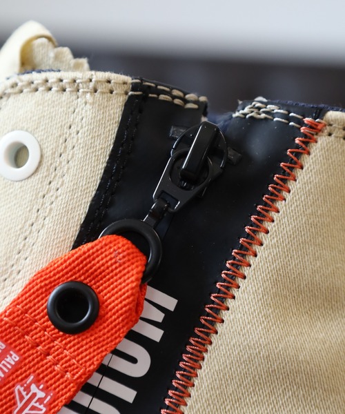 PALLADIUM（パラディウム）の「PAMPA HI OUTZIP OVERLAB ハイカットスニーカー（スニーカー・メンズ・ホワイト/ベージュ/カーキ・22.5cm/26.5cm/26cm/27.5cm/27cm/28cm/23.5cm/23cm/24.5cm/24cm/25.5cm/25cm）」の14枚目の写真