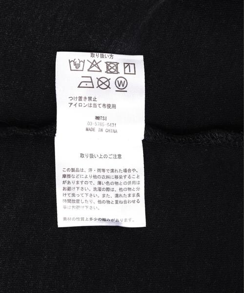 DANKE SCHON(ダンケシェーン)の「DankeSchon/ダンケシェーン/CHEMICAL BRUST RHINESTONE L/S TEE(Tシャツ/カットソー・レディース・ブラック・M/L)」の9枚目の写真