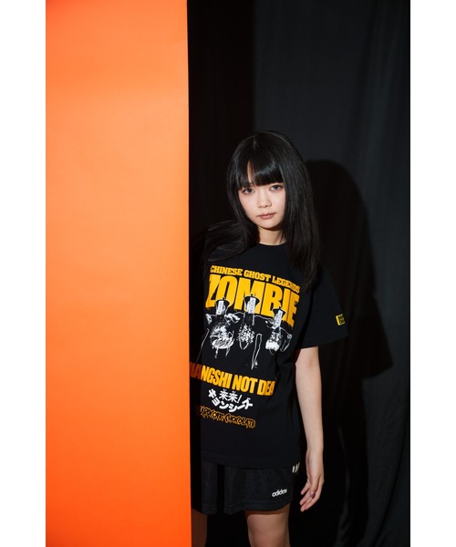 ハードコアチョコレート(ハードコアチョコレート)の「来来!キョンシーズ キョンシー!!!(義荘ブラック)(Tシャツ/カットソー・メンズ・ブラック・XX-LARGE/X-LARGE/LARGE)」の2枚目の写真