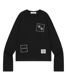◇COIRIS◇ブランド直輸入正規品/BAMI パッチワーク 長袖 Tシャツ BAMI PATCHWORK LONG SLEEVE T