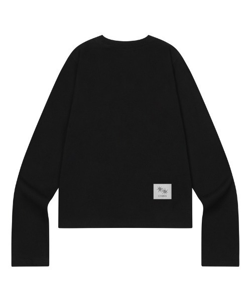 Ada.(エイダ)の「◇COIRIS◇ブランド直輸入正規品/BAMI パッチワーク 長袖 Tシャツ BAMI PATCHWORK LONG SLEEVE T(Tシャツ/カットソー・レディース・ホワイト/ブラック・FREE)」の8枚目の写真