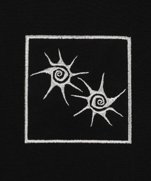Ada.(エイダ)の「◇COIRIS◇ブランド直輸入正規品/BAMI パッチワーク 長袖 Tシャツ BAMI PATCHWORK LONG SLEEVE T(Tシャツ/カットソー・レディース・ホワイト/ブラック・FREE)」の9枚目の写真