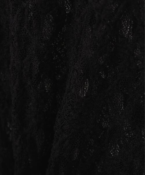 PROPORTION BODY DRESSING(プロポーションボディドレッシング)の「カットレーストップス / 1216260903(Tシャツ/カットソー・レディース・ホワイト系その他/ブラック・FREE)」の8枚目の写真