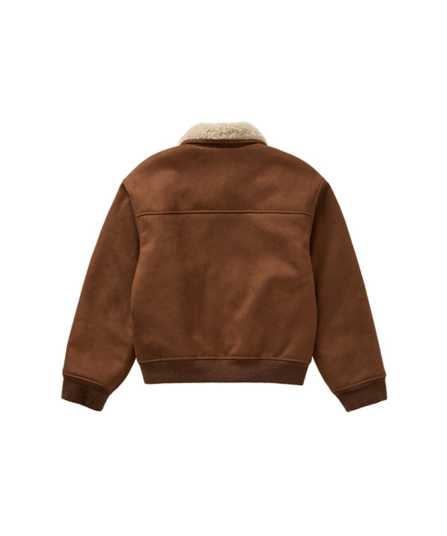 DEINET(ダイニット)の「FAUX SUEDE FUR MUSTANG JACKET IN CAMEL(ムートンコート・レディース・その他・FREE)」の3枚目の写真