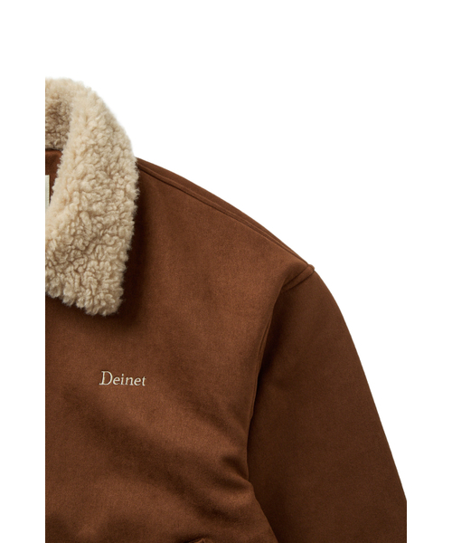 DEINET(ダイニット)の「FAUX SUEDE FUR MUSTANG JACKET IN CAMEL(ムートンコート・レディース・その他・FREE)」の6枚目の写真