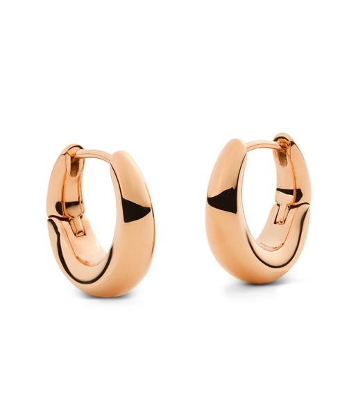 Daniel Wellington(ダニエルウェリントン)の「Flow Earring 15.0mm ローズゴールド/ゴールド/シルバー(ピアス(両耳用)・レディース・ピンクゴールド/シルバー/イエローゴールド・ONE SIZE)」の2枚目の写真
