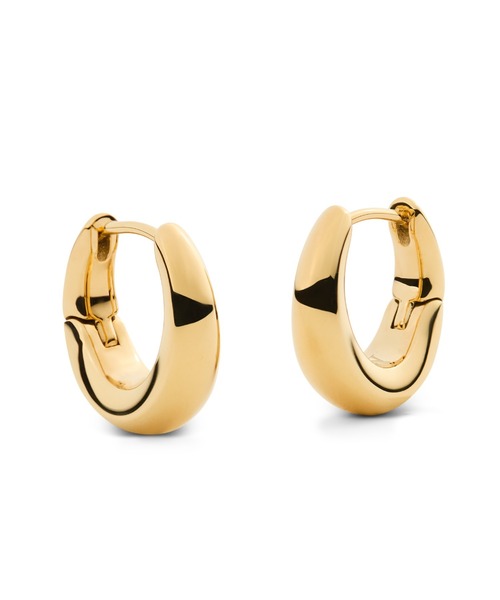 Daniel Wellington(ダニエルウェリントン)の「Flow Earring 15.0mm ローズゴールド/ゴールド/シルバー(ピアス(両耳用)・レディース・ピンクゴールド/シルバー/イエローゴールド・ONE SIZE)」の3枚目の写真