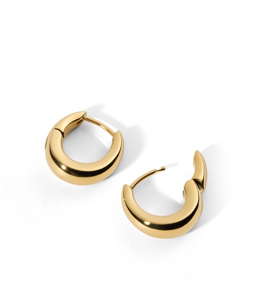 Daniel Wellington(ダニエルウェリントン)の「Flow Earring 15.0mm ローズゴールド/ゴールド/シルバー(ピアス(両耳用)・レディース・ピンクゴールド/シルバー/イエローゴールド・ONE SIZE)」の9枚目の写真