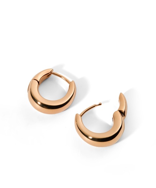 Daniel Wellington(ダニエルウェリントン)の「Flow Earring 15.0mm ローズゴールド/ゴールド/シルバー(ピアス(両耳用)・レディース・ピンクゴールド/シルバー/イエローゴールド・ONE SIZE)」の7枚目の写真