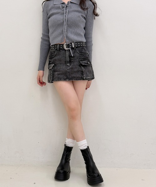 DEMETER(デメテル)の「厚底 トリプルソール ストレッチ ショートブーツ(ブーツ・レディース・ブラウン/ブラック・S/M/L/LL)」の13枚目の写真