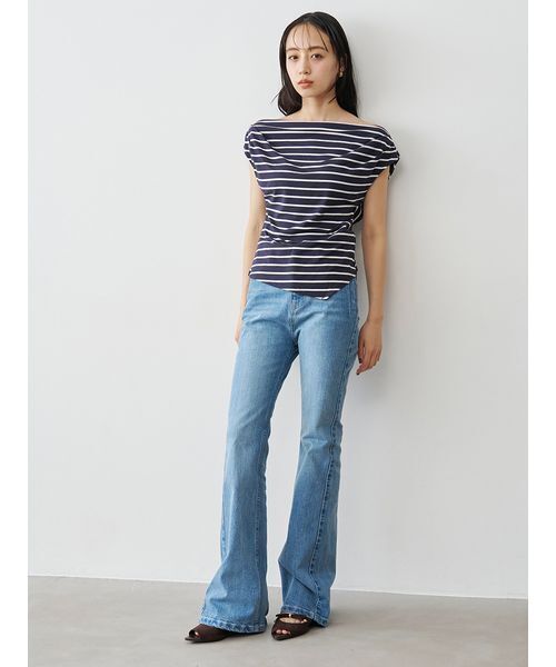 SNIDEL（スナイデル）の「UP LIFT DENIM（デニムパンツ・レディース・ライトブルー・T/MEDIUM/TALL/TALL/00/1/0）」の15枚目の写真