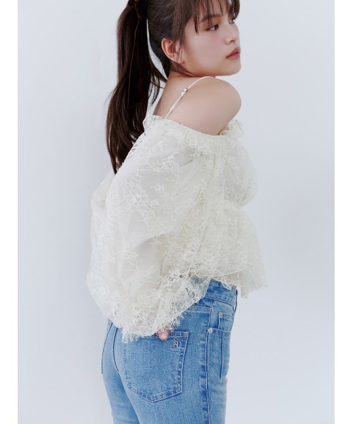 SNIDEL（スナイデル）の「UP LIFT DENIM（デニムパンツ・レディース・ライトブルー・T/MEDIUM/TALL/TALL/00/1/0）」の19枚目の写真