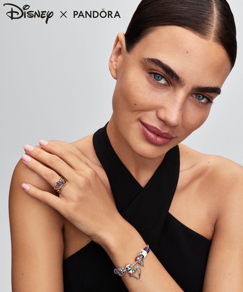 PANDORA(パンドラ)の「ディズニー ナイトメアー・ビフォア・クリスマス ジャック ブラック ハート リング(リング・レディース・シルバー・48/56/54/52/50)」の6枚目の写真