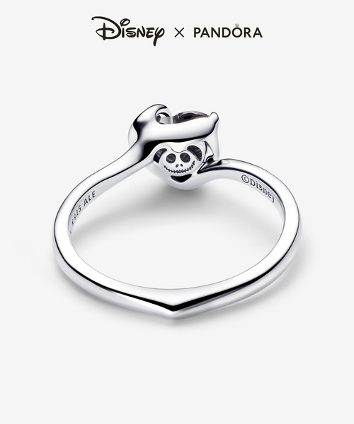 PANDORA(パンドラ)の「ディズニー ナイトメアー・ビフォア・クリスマス ジャック ブラック ハート リング(リング・レディース・シルバー・48/56/54/52/50)」の3枚目の写真