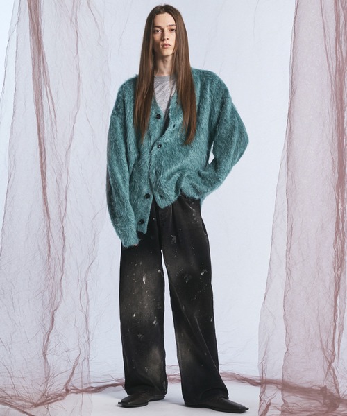MAISON SPECIAL(メゾンスペシャル)の「《UNISEX》ダーティー加工8Waleコーデュロイプライムワイドパンツ/Dirty Overdye 8-Wale Corduroy Prime-Wide Pants【MAISON SPECIAL/メゾンスペシャル】(その他パンツ・メンズ・ブラウン/ブラック/ホワイト/ダークブルー・0/2/1)」の6枚目の写真