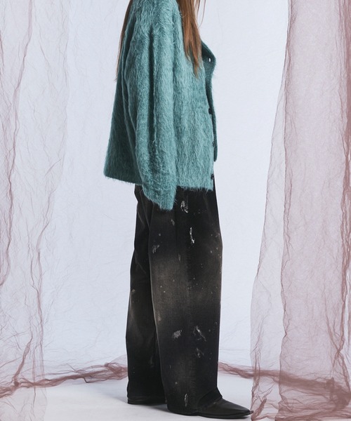 MAISON SPECIAL(メゾンスペシャル)の「《UNISEX》ダーティー加工8Waleコーデュロイプライムワイドパンツ/Dirty Overdye 8-Wale Corduroy Prime-Wide Pants【MAISON SPECIAL/メゾンスペシャル】(その他パンツ・メンズ・ブラウン/ブラック/ホワイト/ダークブルー・0/2/1)」の15枚目の写真
