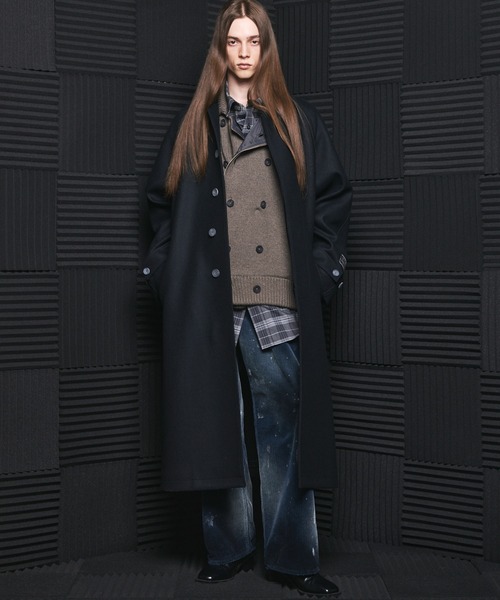 MAISON SPECIAL(メゾンスペシャル)の「《UNISEX》ダーティー加工8Waleコーデュロイプライムワイドパンツ/Dirty Overdye 8-Wale Corduroy Prime-Wide Pants【MAISON SPECIAL/メゾンスペシャル】(その他パンツ・メンズ・ブラウン/ブラック/ホワイト/ダークブルー・0/2/1)」の13枚目の写真