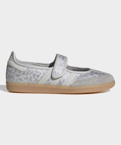 adidas(アディダス)の「サンバ ジェーン / SAMBA JANE / アディダスオリジナルス adidas Originals(スニーカー・レディース・シルバー・22.5cm/23.0cm/23.5cm/25.0cm/25.5cm/26.0cm/26.5cm/27.0cm/27.5cm/28.0cm)」の1枚目の写真