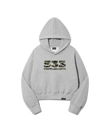 PD 533 クロップフードパーカー 2カラー