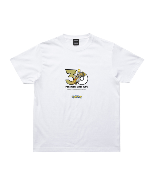 ZOZOSPOT(ゾゾスポット)の「Pokemon 30th Anniversary 1025 T-shirt 「ジャランゴ」(Tシャツ/カットソー・レディース・ホワイト・SMALL/MEDIUM/LARGE/X-LARGE/XX-LARGE/XXX-LARGE/100cm/110cm/120cm/130cm/140cm/150cm/160cm)」の1枚目の写真
