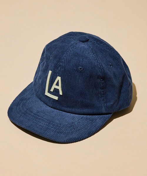 Cooperstown Ball Cap(クーパーズタウンボールキャップ)の「COOPERSTOWN BALL CAP/クーパーズタウン ボールキャップ 別注 フェルトロゴ コーデュロイキャップ/C.B.C by COOPERSTOWN BALL CAP(キャップ・メンズ・チャコールグレー/ネイビー/ブラウン/グリーン/ベージュ系その他・ONE SIZE)」の5枚目の写真