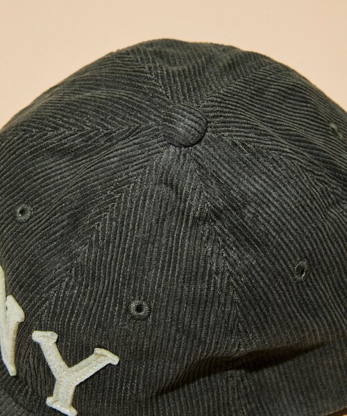 Cooperstown Ball Cap(クーパーズタウンボールキャップ)の「COOPERSTOWN BALL CAP/クーパーズタウン ボールキャップ 別注 フェルトロゴ コーデュロイキャップ/C.B.C by COOPERSTOWN BALL CAP(キャップ・メンズ・チャコールグレー/ネイビー/ブラウン/グリーン/ベージュ系その他・ONE SIZE)」の7枚目の写真