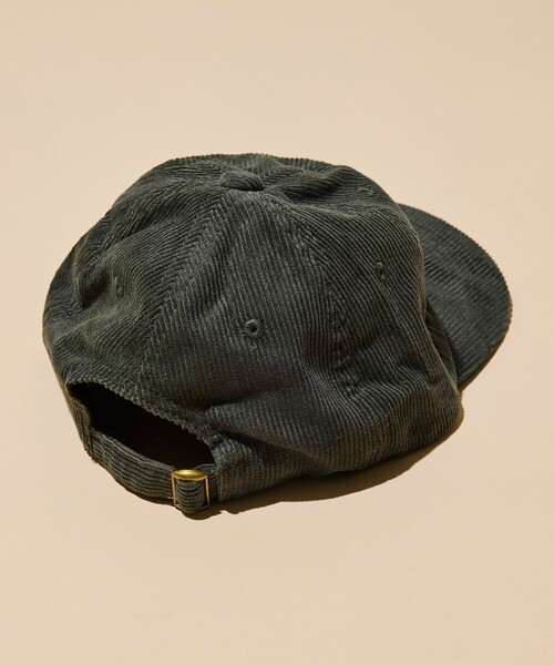 Cooperstown Ball Cap(クーパーズタウンボールキャップ)の「COOPERSTOWN BALL CAP/クーパーズタウン ボールキャップ 別注 フェルトロゴ コーデュロイキャップ/C.B.C by COOPERSTOWN BALL CAP(キャップ・メンズ・チャコールグレー/ネイビー/ブラウン/グリーン/ベージュ系その他・ONE SIZE)」の9枚目の写真