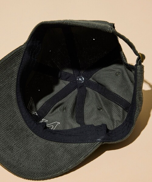 Cooperstown Ball Cap(クーパーズタウンボールキャップ)の「COOPERSTOWN BALL CAP/クーパーズタウン ボールキャップ 別注 フェルトロゴ コーデュロイキャップ/C.B.C by COOPERSTOWN BALL CAP(キャップ・メンズ・チャコールグレー/ネイビー/ブラウン/グリーン/ベージュ系その他・ONE SIZE)」の11枚目の写真