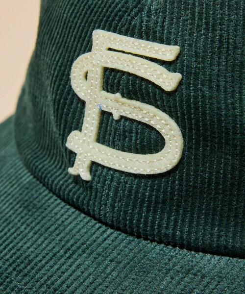 Cooperstown Ball Cap(クーパーズタウンボールキャップ)の「COOPERSTOWN BALL CAP/クーパーズタウン ボールキャップ 別注 フェルトロゴ コーデュロイキャップ/C.B.C by COOPERSTOWN BALL CAP(キャップ・メンズ・チャコールグレー/ネイビー/ブラウン/グリーン/ベージュ系その他・ONE SIZE)」の12枚目の写真