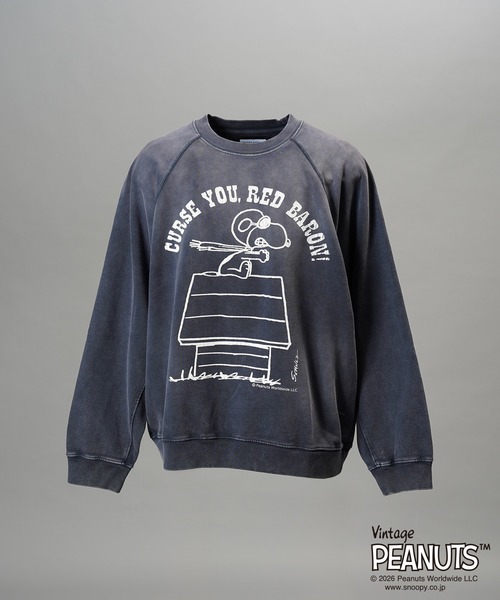 MAISON SPECIAL(メゾンスペシャル)の「《UNISEX》「PEANUTS」プライムオーバークルーネックスウェット/「PEANUTS」Prime-Over Crew Neck Sweatshirt【MAISON SPECIAL/メゾンスペシャル】(スウェット・メンズ・ネイビー/グレー/ライトグリーン・2/0/1)」の10枚目の写真