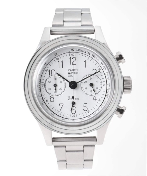 VAGUE WATCH CO.(ヴォーグウォッチカンパニー)の「VAGUE WATCH CO. 2 EYES White(アナログ腕時計・レディース・シルバー・FREE)」の1枚目の写真