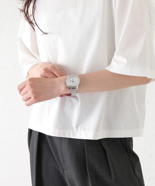 VAGUE WATCH CO.(ヴォーグウォッチカンパニー)の「VAGUE WATCH CO. 2 EYES White(アナログ腕時計・レディース・シルバー・FREE)」の8枚目の写真