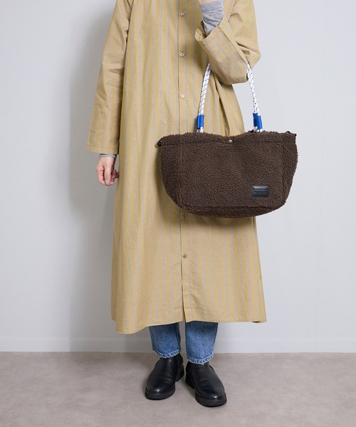 Magine(マージン)の「【SELECT】EM:ボアコード 2way トートバッグ/ショルダーバッグ(トートバッグ・メンズ・グレー/ブラウン/ブラック・FREE)」の12枚目の写真