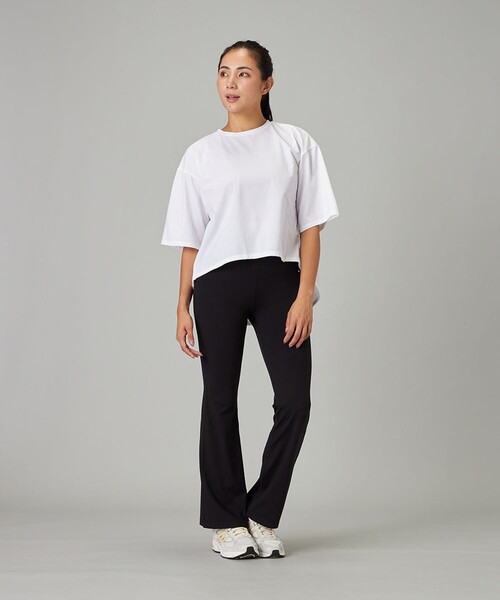 Chacott(チャコット)の「Boost フレアパンツ(その他パンツ・レディース・ブラック/ローズ/チャコール・M/S/L)」の12枚目の写真