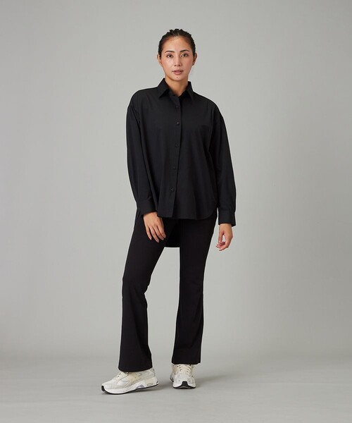 Chacott(チャコット)の「Boost フレアパンツ(その他パンツ・レディース・ブラック/ローズ/チャコール・M/S/L)」の14枚目の写真