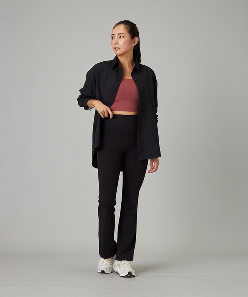 Chacott(チャコット)の「Boost フレアパンツ(その他パンツ・レディース・ブラック/ローズ/チャコール・M/S/L)」の16枚目の写真