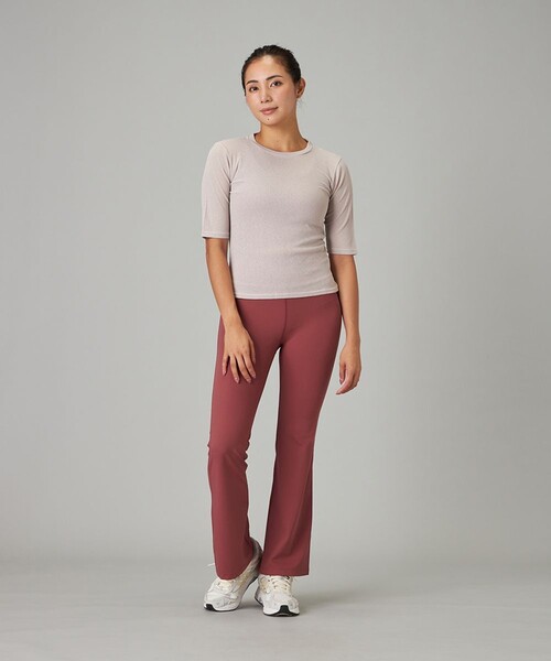 Chacott(チャコット)の「Boost フレアパンツ(その他パンツ・レディース・ブラック/ローズ/チャコール・M/S/L)」の22枚目の写真