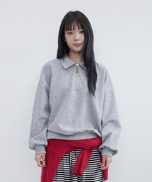PLEA Collective（プリ―コレクティブ）の「ハーフジップ スウェット プルオーバー（スウェット）」