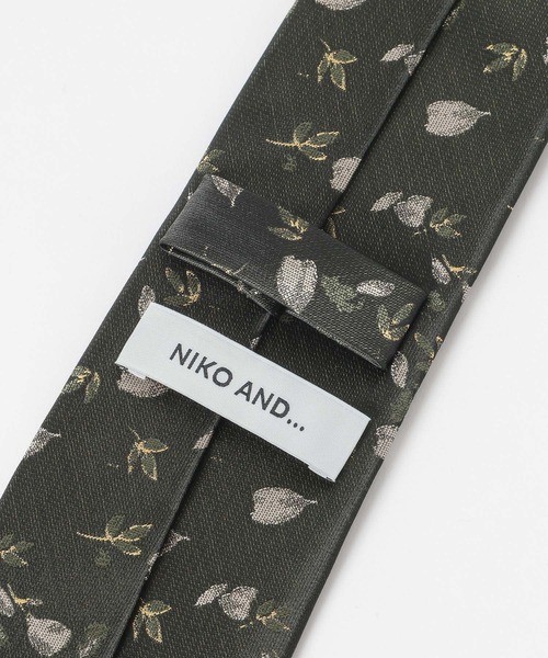 niko and...（ニコアンド）の「アソートジャガード柄ネクタイ（ネクタイ・メンズ・ブラウン/ブラック/グリーン・FREE）」の12枚目の写真