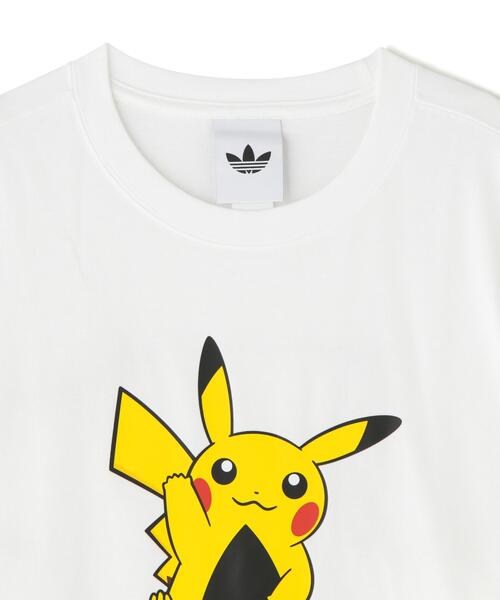 adidas(アディダス)の「adidas Originals/アディダス オリジナルス/POKEMON TEE TOKYO 3(Tシャツ/カットソー・レディース・ホワイト/ブラック・S/XL/M/XS/L)」の12枚目の写真