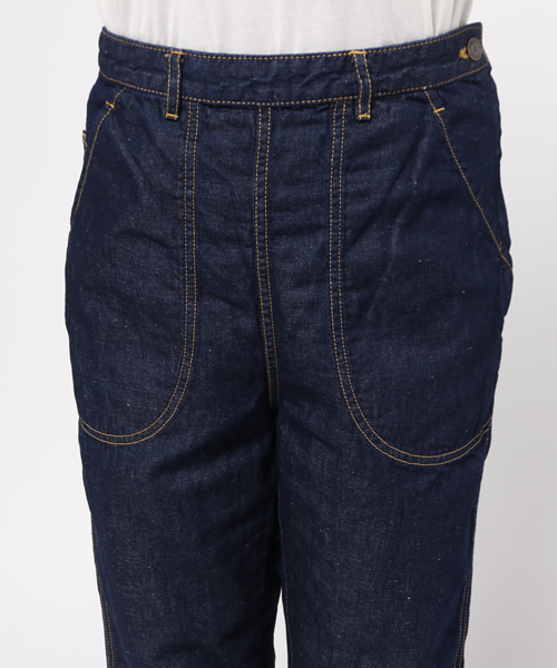 HYSTERIC GLAMOUR（ヒステリックグラマー）の「デニムワイドPT（デニムパンツ・レディース・インディゴブルー・X-SMALL/SMALL/MEDIUM/XX-SMALL）」の7枚目の写真