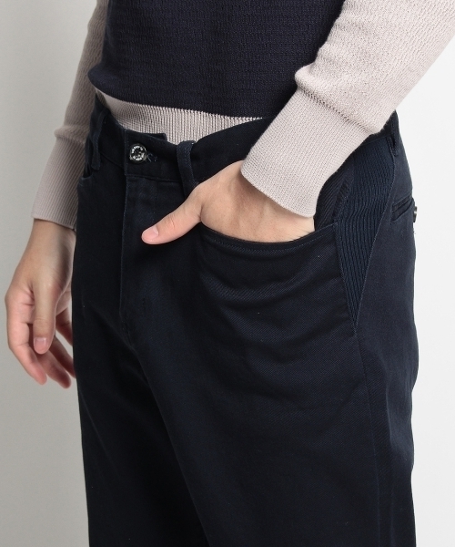 THE SHOP TK （ザ ショップ ティーケー ）の「サイドストレッチゴアカジュアルパンツ（その他パンツ・メンズ・ブルー/ベージュ/ブルー系1/ホワイト・03/02/04）」の8枚目の写真