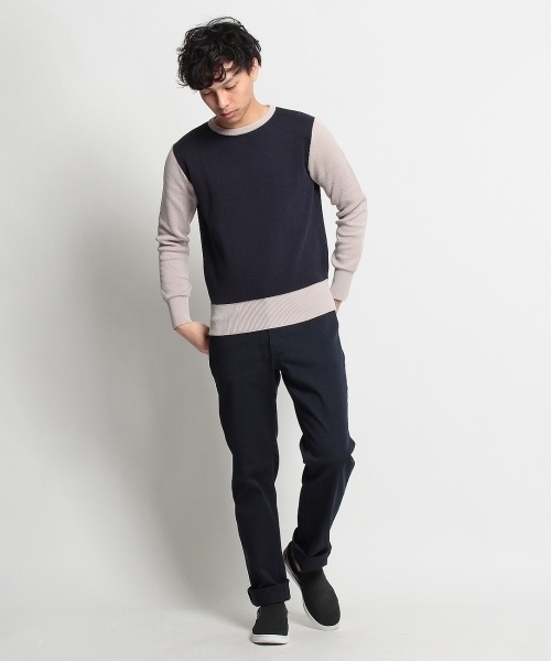 THE SHOP TK （ザ ショップ ティーケー ）の「サイドストレッチゴアカジュアルパンツ（その他パンツ・メンズ・ブルー/ベージュ/ブルー系1/ホワイト・03/02/04）」の11枚目の写真