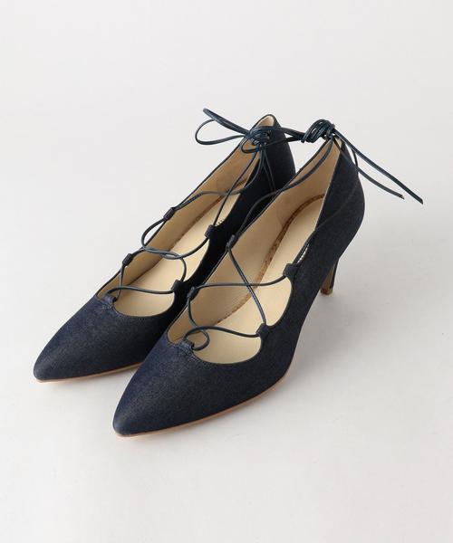 ODETTE E ODILE（オデットエオディール）の「OFD ギリー パンプス65（パンプス・レディース・シルバー/ブラック/ベージュ/ネイビー・22.5cm/22cm/23.5cm/24cm/24.5cm/23cm）」の3枚目の写真