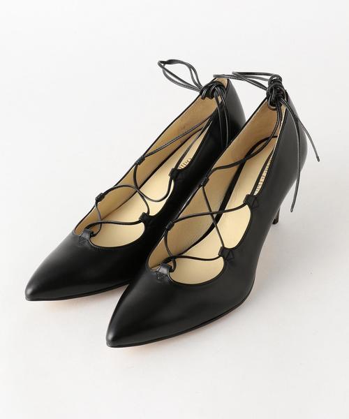 ODETTE E ODILE（オデットエオディール）の「OFD ギリー パンプス65（パンプス・レディース・シルバー/ブラック/ベージュ/ネイビー・22.5cm/22cm/23.5cm/24cm/24.5cm/23cm）」の2枚目の写真