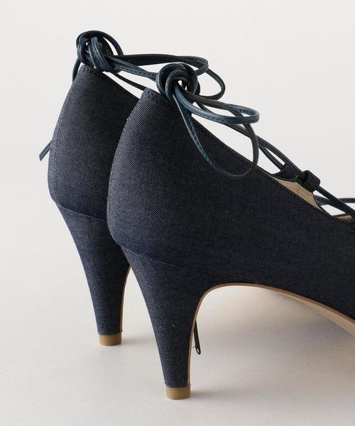 ODETTE E ODILE（オデットエオディール）の「OFD ギリー パンプス65（パンプス・レディース・シルバー/ブラック/ベージュ/ネイビー・22.5cm/22cm/23.5cm/24cm/24.5cm/23cm）」の6枚目の写真